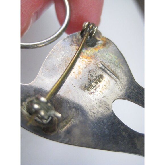 Antelope Vintage Sterling Silver Deer Brooch Pin 925 Mexico Taxco - Picture 7 of 9